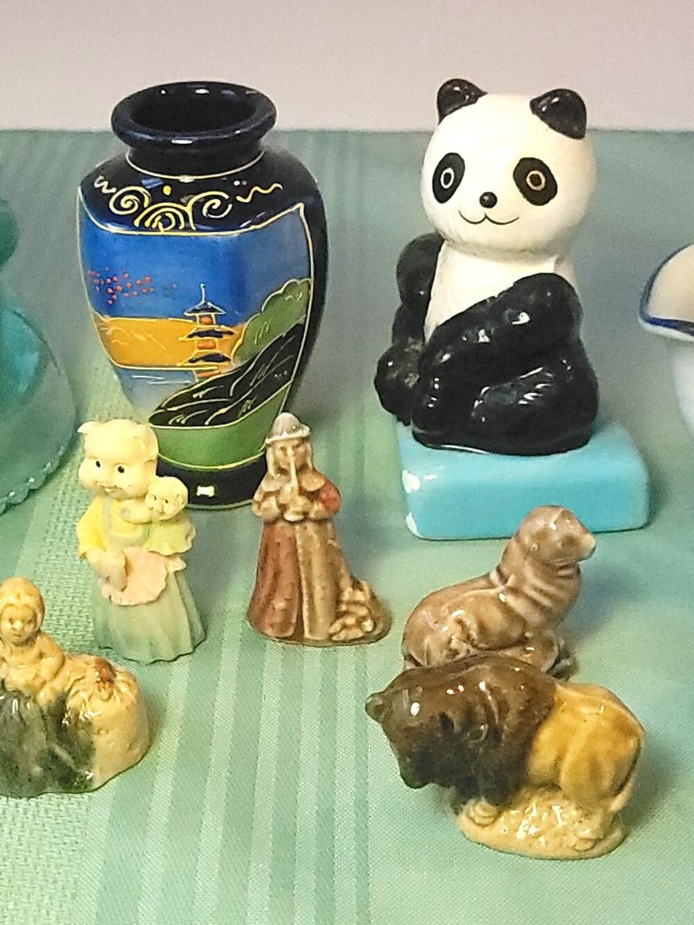 Ceramic & Glass Trinket Lot Circa 1920s-1980s